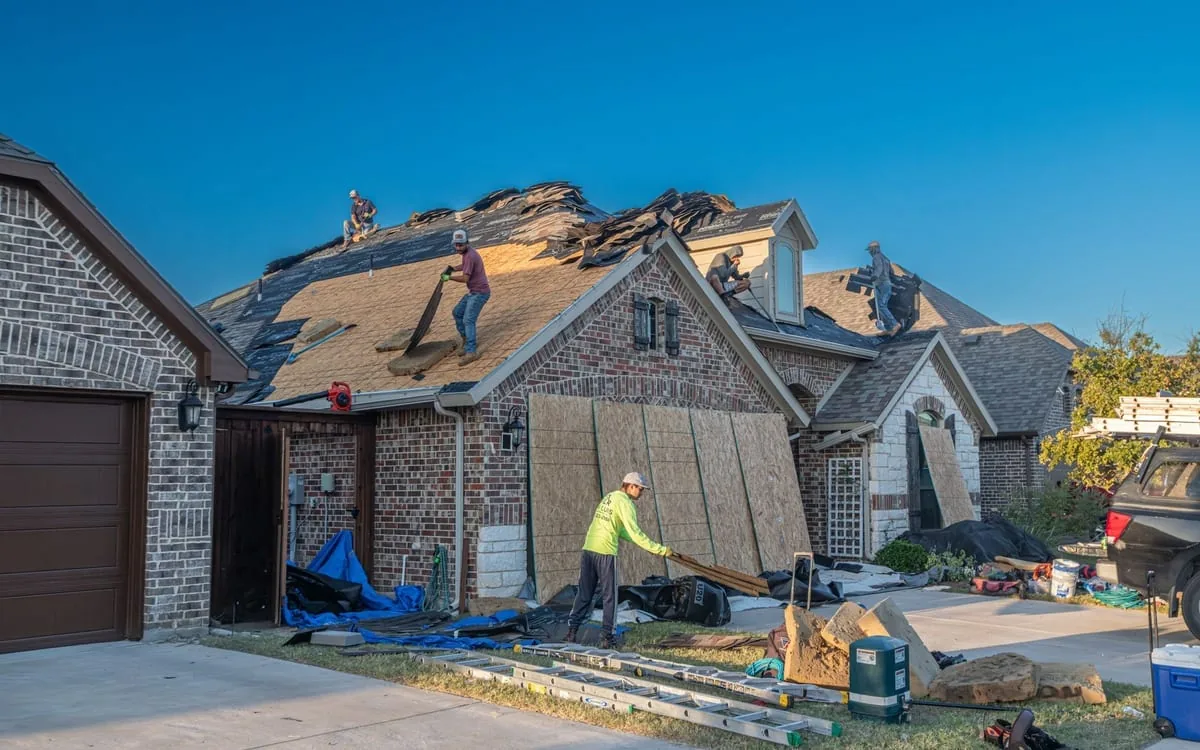 A house in Cleveland, Texas bought as-is for cash by House Buyers Texas